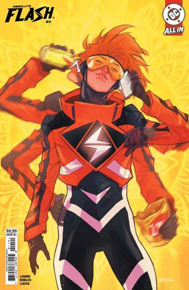 Absolute Flash 11 Cover D Karl Kerschl Card Stock Variant - Cadets Toys & Comics