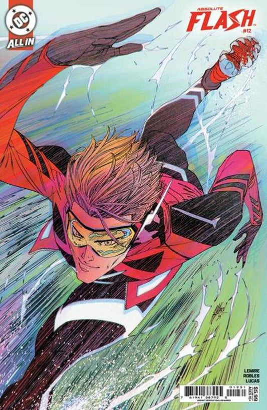 Absolute Flash 12 Cover C Guillem March Card Stock Variant - Cadets Toys & Comics