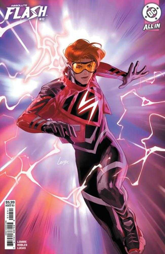 Absolute Flash 12 Cover D Lesley Leirix Li Card Stock Variant - Cadets Toys & Comics