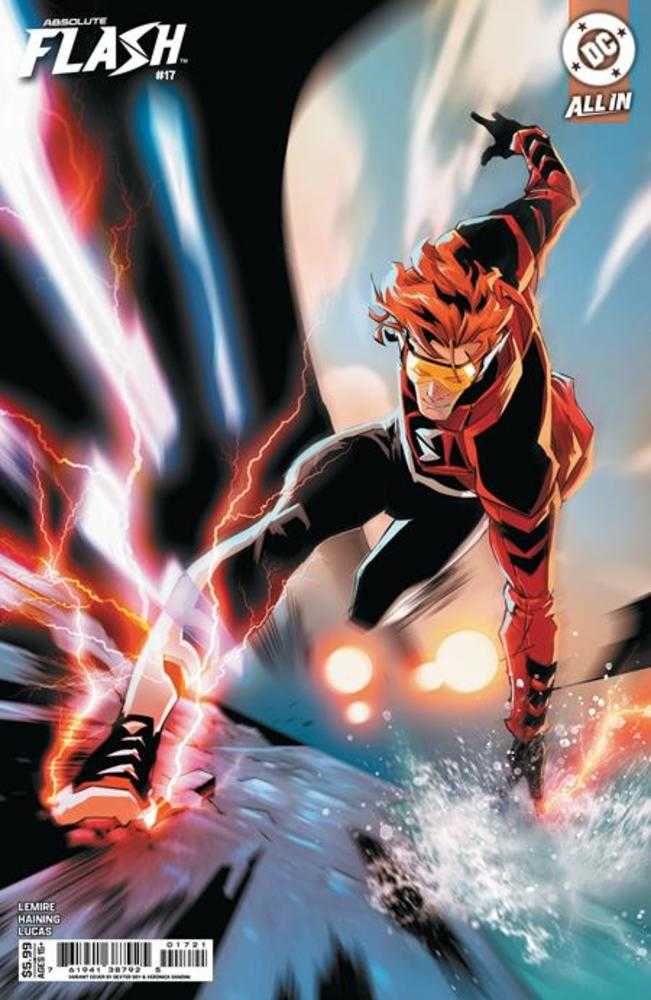 Absolute Flash 17 Cover B Dexter Soy Card Stock Variant - Cadets Toys & Comics