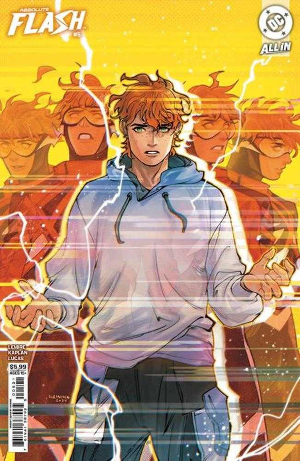 Absolute Flash #5 Portada B Variante en cartulina Haining