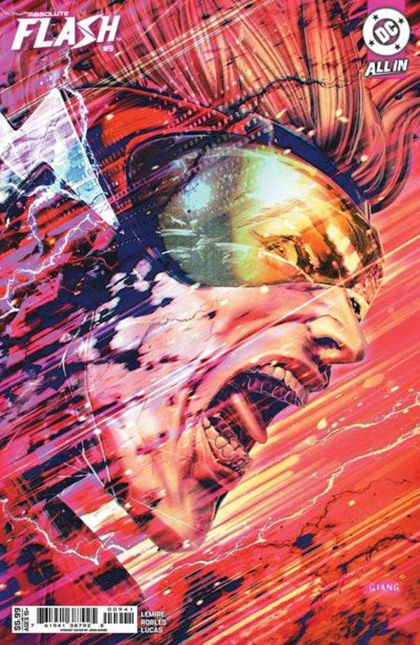 Absolute Flash #9 Portada B John Giang Variante en cartulina