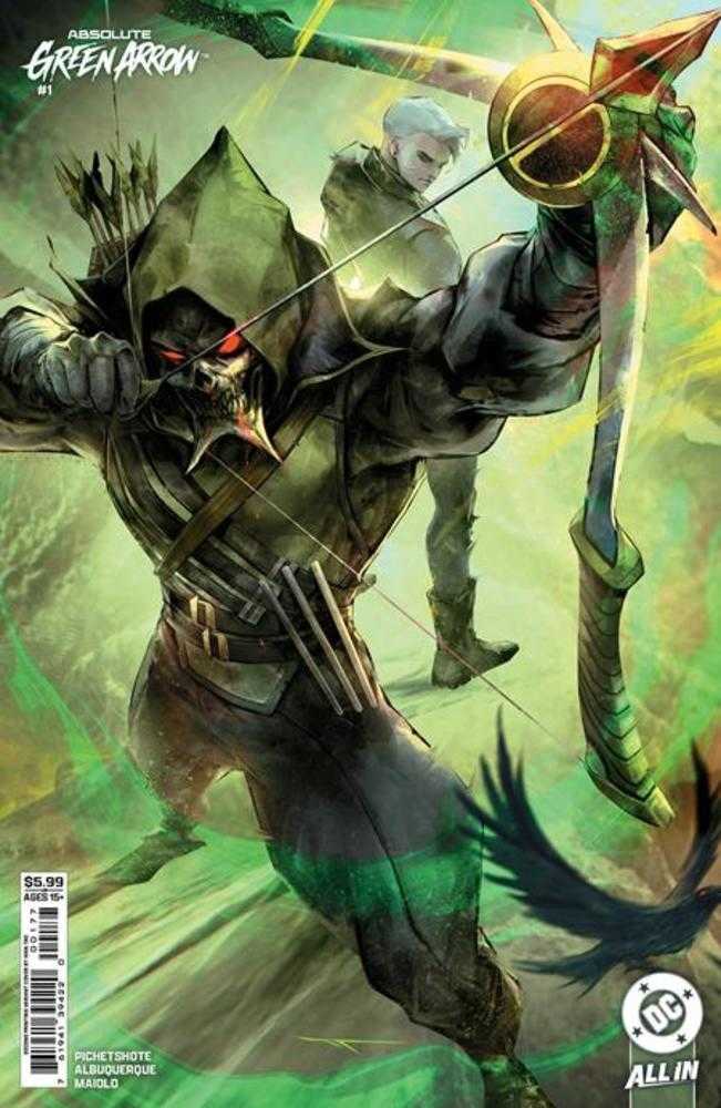 Absolute Green Arrow 1 (Of 6) 2nd Print Cover B Ivan Tao Card Stock Variant - Cadets Toys & Comics