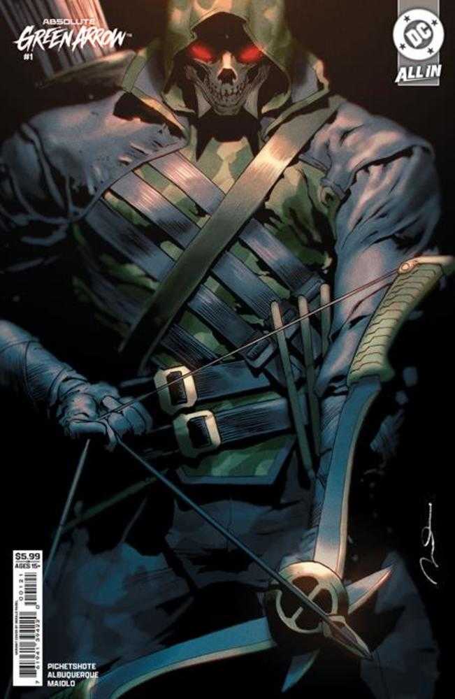 Absolute Green Arrow 1 (Of 6) Cover B Gerald Parel Card Stock Variant - Cadets Toys & Comics