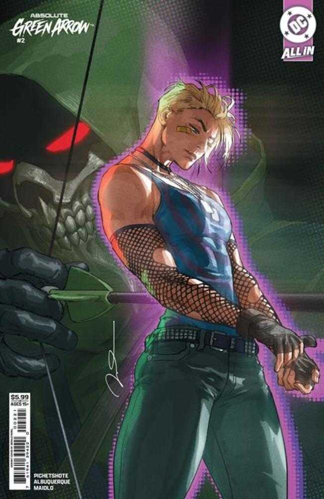 Absolute Green Arrow 2 (Of 6) Cover B Gerald Parel Card Stock Variant - Cadets Toys & Comics