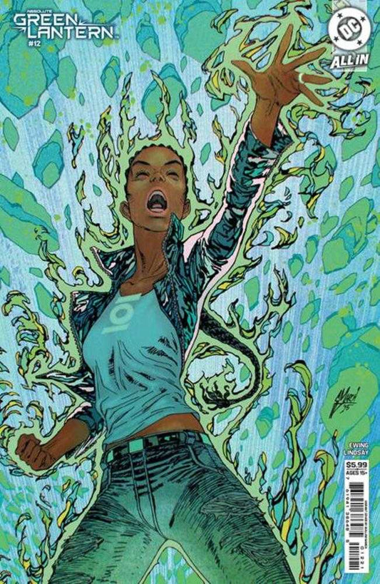 Absolute Green Lantern 12 Cover B Guillem March Card Stock Variant - Cadets Toys & Comics