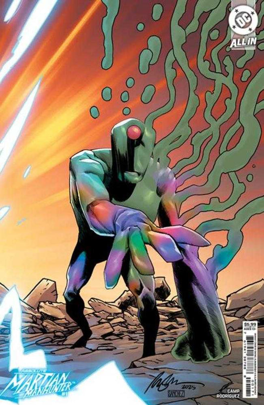 Absolute Martian Manhunter 1 (Of 6) Cover D Rafael Albuquerque Connecting Card Stock Variant - Cadets Toys & Comics