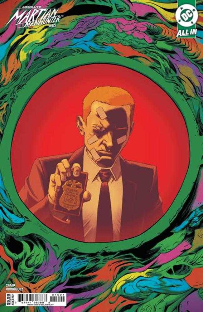 Absolute Martian Manhunter 10 Cover B Declan Shalvey Card Stock Variant - Cadets Toys & Comics