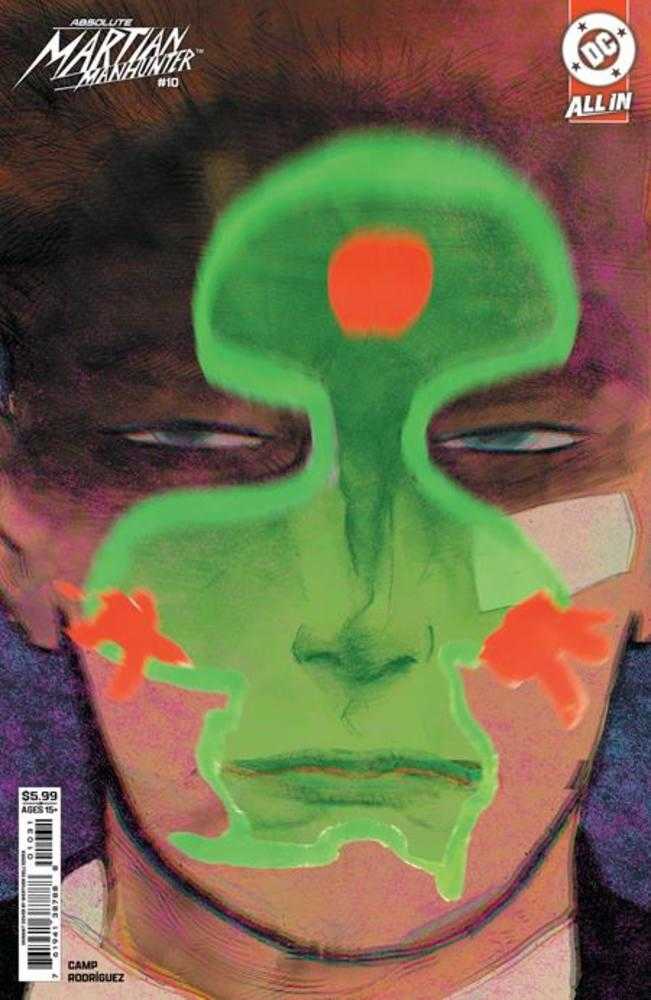 Absolute Martian Manhunter 10 Cover C Werther Dell Edera Card Stock Variant - Cadets Toys & Comics