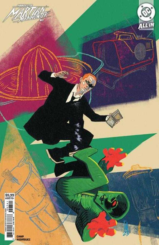 Absolute Martian Manhunter 7 Cover C Werther Dell Edera Card Stock Variant - Cadets Toys & Comics