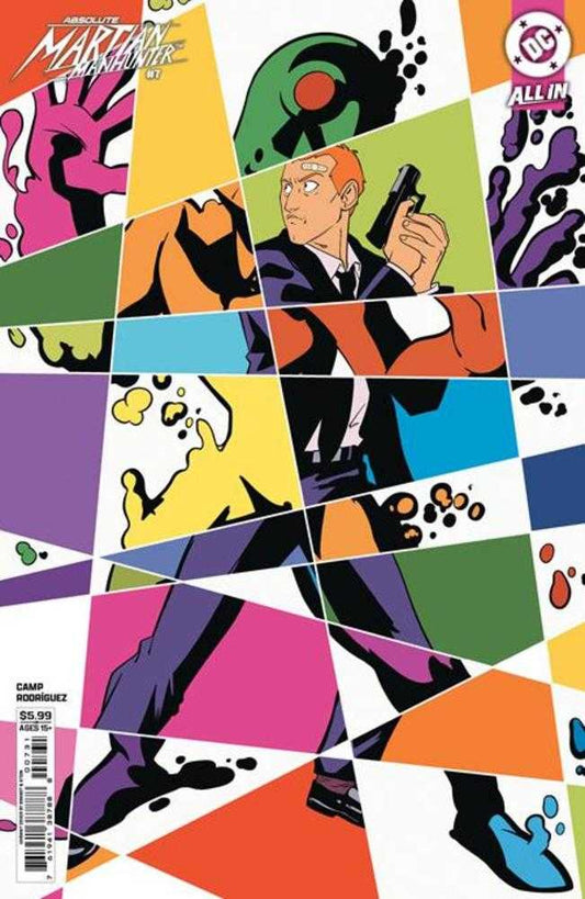Absolute Martian Manhunter 7 Cover D Brandt & Stein Card Stock Variant - Cadets Toys & Comics