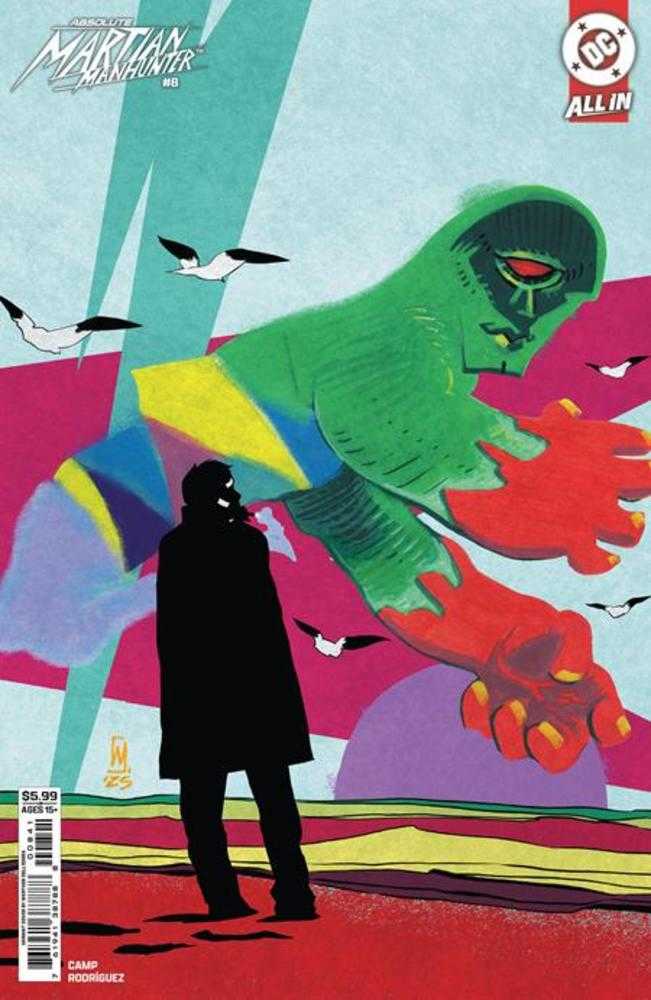 Absolute Martian Manhunter 8 Cover B Werther Dell Edera Card Stock Variant - Cadets Toys & Comics