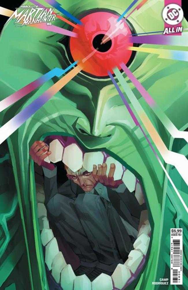 Absolute Martian Manhunter 8 Cover C Eric Canete Card Stock Variant - Cadets Toys & Comics