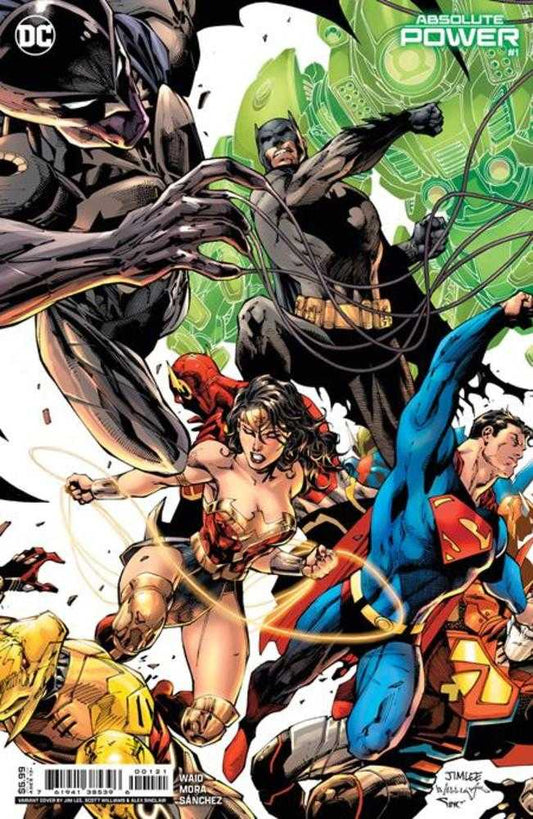 Absolute Power 1 (Of 4) Cover B Jim Lee Card Stock Variant - Cadets Toys & Comics