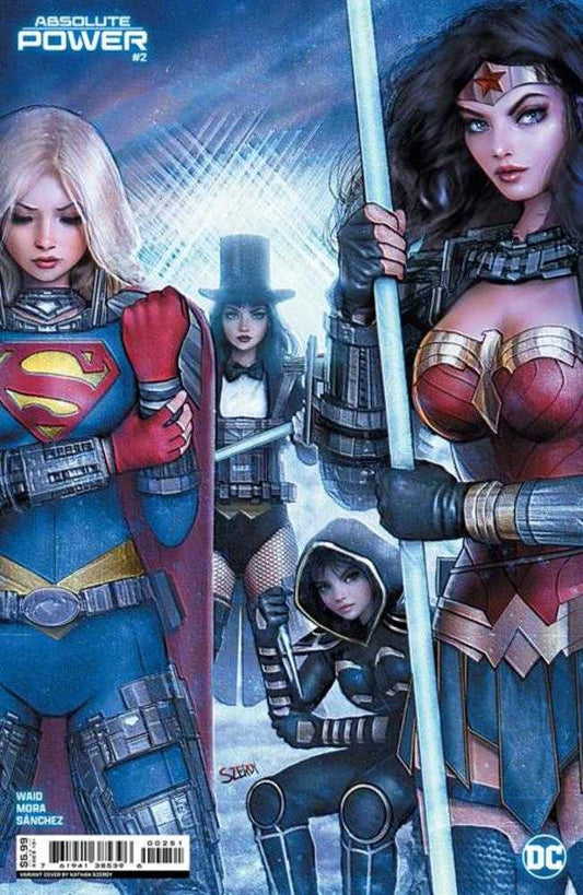 Absolute Power 2 (Of 4) Cover E Nathan Szerdy Card Stock Variant - Cadets Toys & Comics
