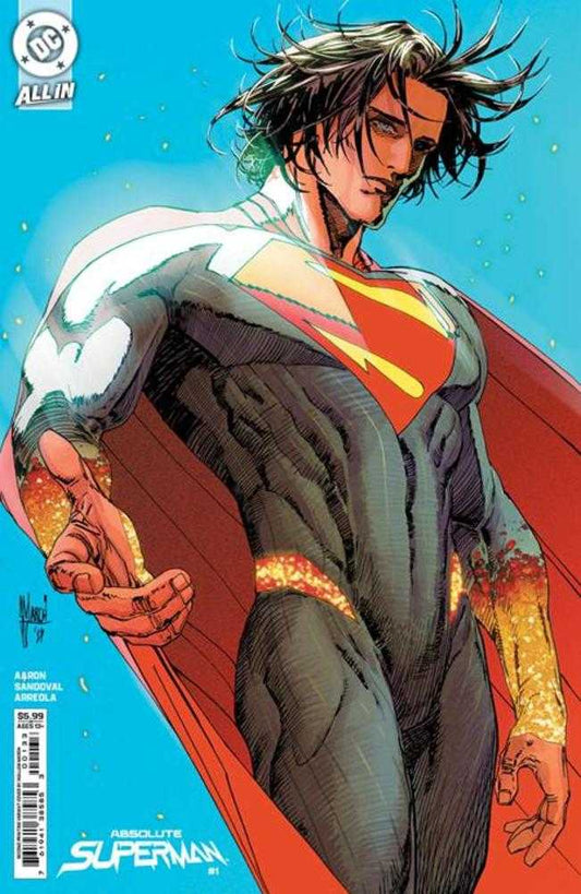 Absolute Superman 1 2nd Print Cover B Guillem March Card Stock Variant - Cadets Toys & Comics