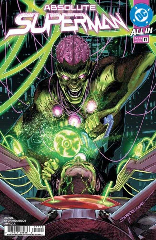 Absolute Superman 11 2nd Print Cover A Rafa Sandoval - Cadets Toys & Comics