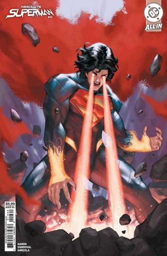 Absolute Superman 12 2nd Print Cover B Ejikure Card Stock Variant - Cadets Toys & Comics
