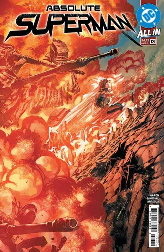 Absolute Superman 13 2nd Print Cover A Rafa Sandoval - Cadets Toys & Comics