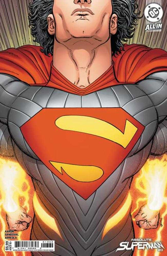 Absolute Superman 13 2nd Print Cover B Steve Skroce Card Stock Variant - Cadets Toys & Comics