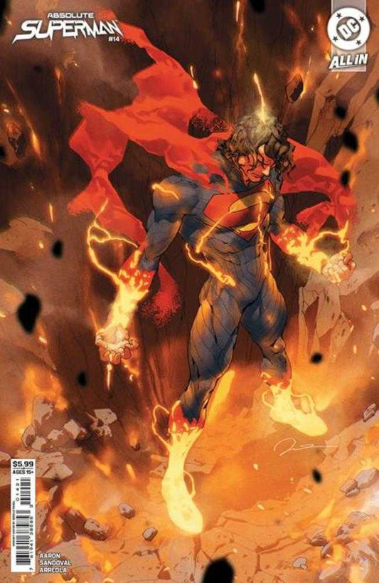 Absolute Superman 14 Cover B Gerald Parel Card Stock Variant - Cadets Toys & Comics