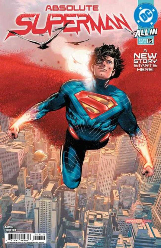 Absolute Superman 15 2nd Print Cover A Rafa Sandoval - Cadets Toys & Comics