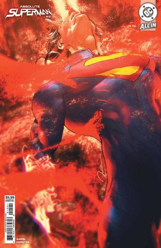 Absolute Superman 15 Cover B Gerald Parel Card Stock Variant - Cadets Toys & Comics
