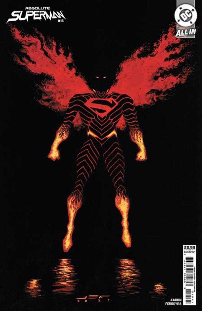 Absolute Superman 15 Cover D Juan Ferreyra Card Stock Variant - Cadets Toys & Comics