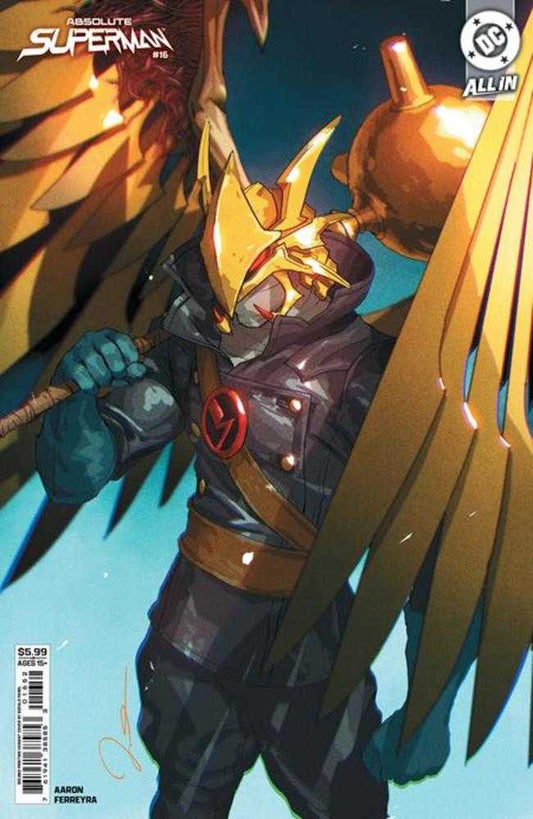 Absolute Superman 16 2nd Print Cover B Gerald Parel Card Stock Variant - Cadets Toys & Comics