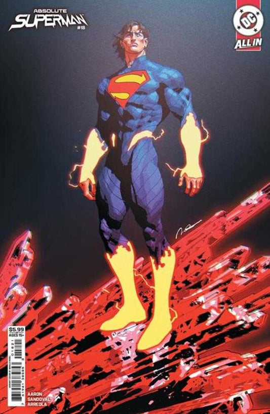 Absolute Superman 18 Cover B Gerald Parel Card Stock Variant - Cadets Toys & Comics