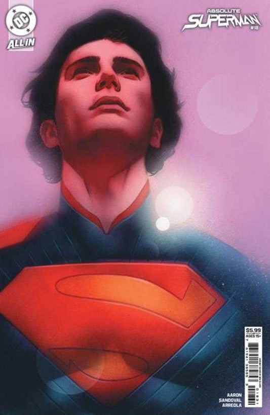 Absolute Superman 18 Cover C Ben Oliver Card Stock Variant - Cadets Toys & Comics