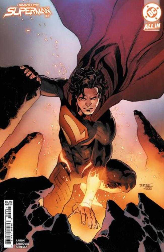 Absolute Superman 2 Cover B Mahmud Asrar Card Stock Variant - Cadets Toys & Comics