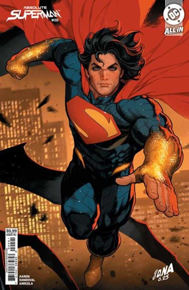 Absolute Superman 20 Cover B David Nakayama Connecting Card Stock Variant - Cadets Toys & Comics