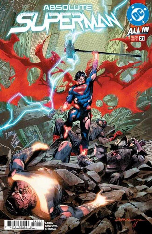 Absolute Superman 21 Cover A Rafa Sandoval - Cadets Toys & Comics