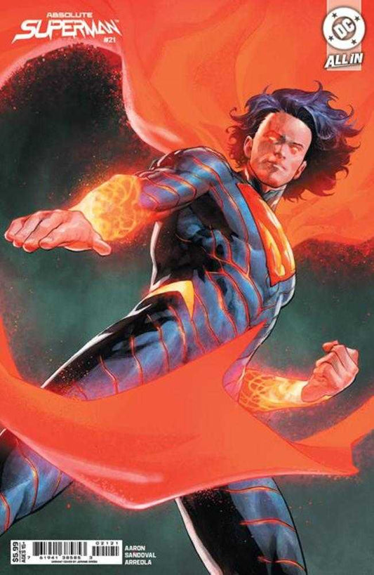 Absolute Superman 21 Cover B Jerome Opena Card Stock Variant - Cadets Toys & Comics
