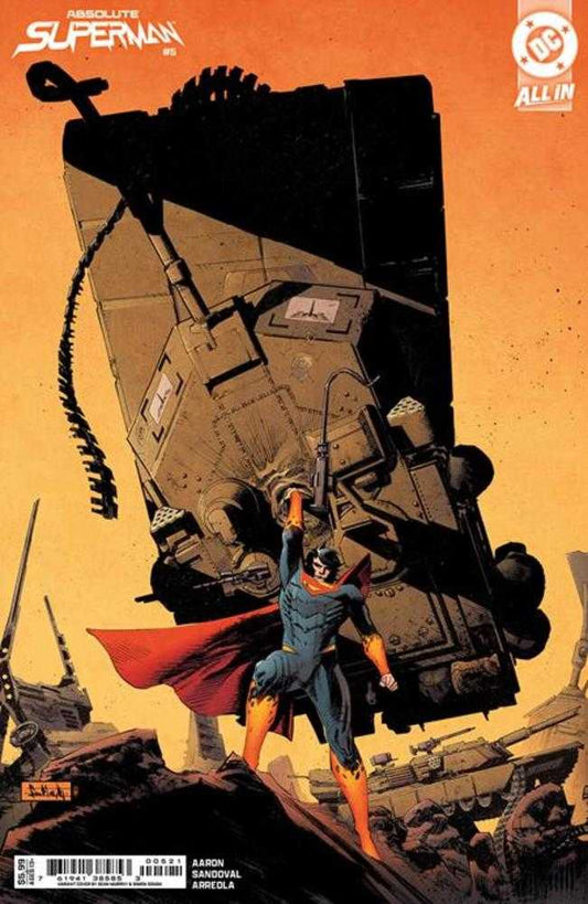 Absolute Superman 5 Cover B Sean Gordon Murphy Card Stock Variant - Cadets Toys & Comics