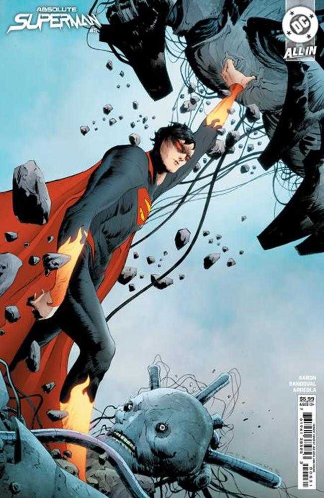 Absolute Superman 5 Cover C Jae Lee Card Stock Variant - Cadets Toys & Comics