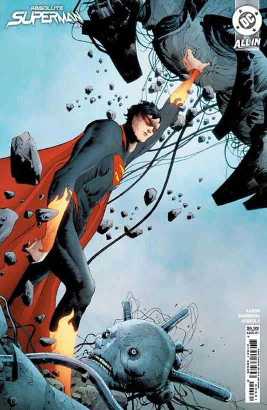 Absolute Superman 5 Cover C Jae Lee Card Stock Variant - Cadets Toys & Comics