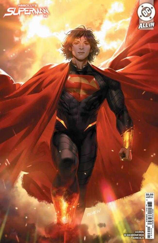 Absolute Superman 6 Cover B Derrick Chew Card Stock Variant - Cadets Toys & Comics