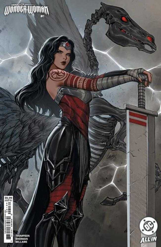 Absolute Wonder Woman 1 3rd Print Cover B Leirix Card Stock Variant - Cadets Toys & Comics
