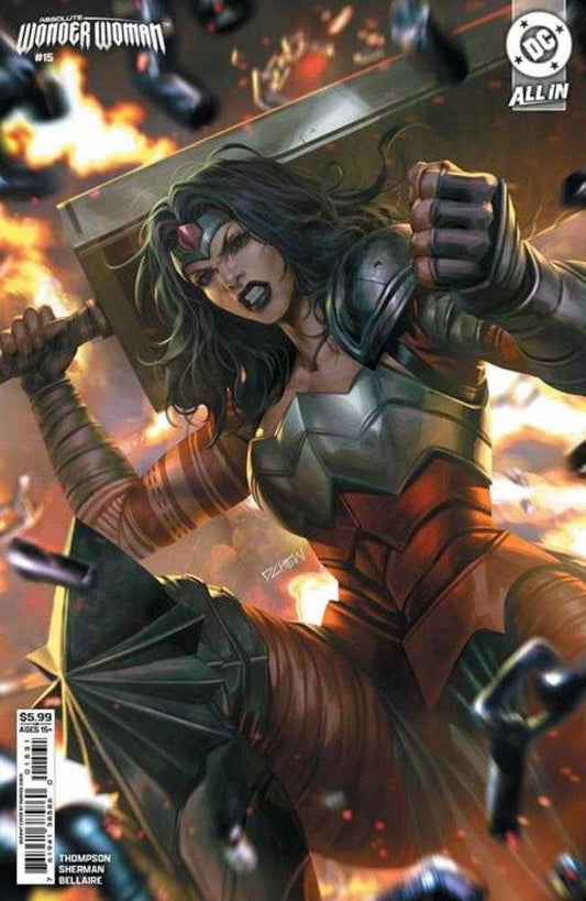 Absolute Wonder Woman 15 Cover B Derrick Chew Card Stock Variant - Cadets Toys & Comics