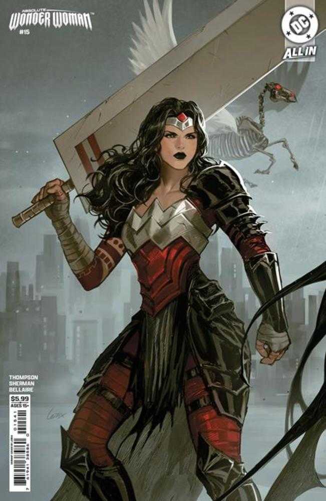 Absolute Wonder Woman 15 Cover C Lesley Leirix Li Connecting Card Stock Variant - Cadets Toys & Comics