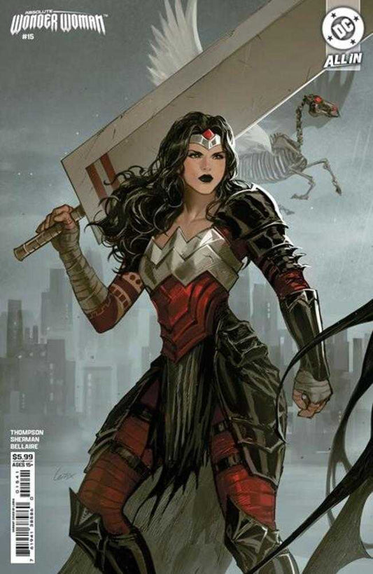 Absolute Wonder Woman 15 Cover C Lesley Leirix Li Connecting Card Stock Variant - Cadets Toys & Comics