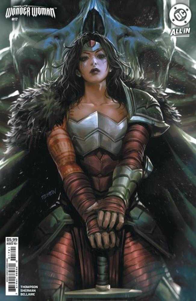 Absolute Wonder Woman 17 Cover B Derrick Chew Card Stock Variant - Cadets Toys & Comics