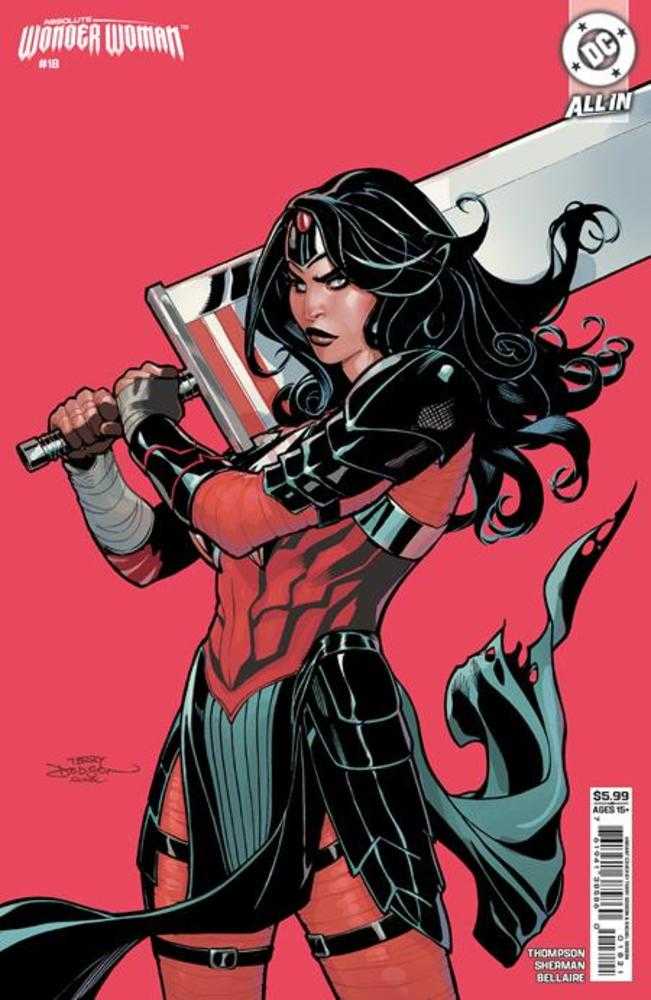 Absolute Wonder Woman 18 Cover B Terry Dodson Card Stock Variant - Cadets Toys & Comics