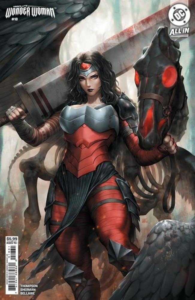 Absolute Wonder Woman 18 Cover C Kendrick Kunkka Lim Card Stock Variant - Cadets Toys & Comics