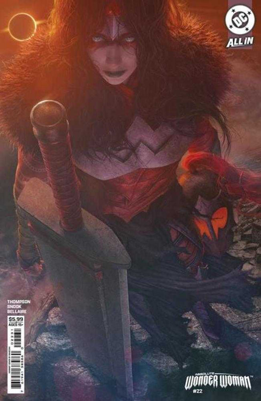 Absolute Wonder Woman 22 Cover C Rahzzah Card Stock Variant - Cadets Toys & Comics