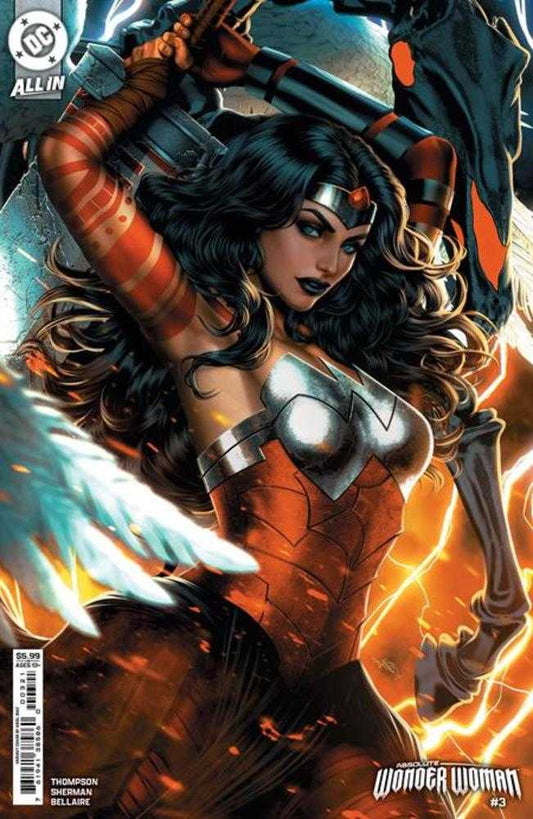 Absolute Wonder Woman 3 Cover B Ariel Diaz Card Stock Variant - Cadets Toys & Comics