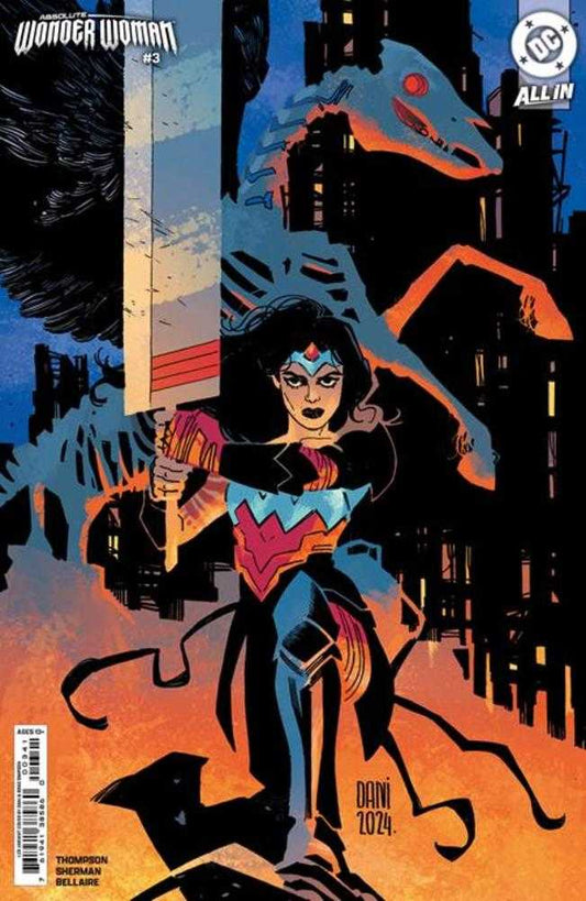 Absolute Wonder Woman 3 Cover D 1 in 25 Dani Card Stock Variant - Cadets Toys & Comics
