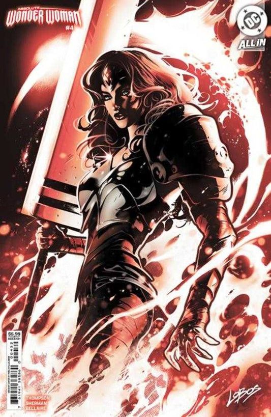 Absolute Wonder Woman 4 Cover F Pablo Villalobos Card Stock Variant - Cadets Toys & Comics
